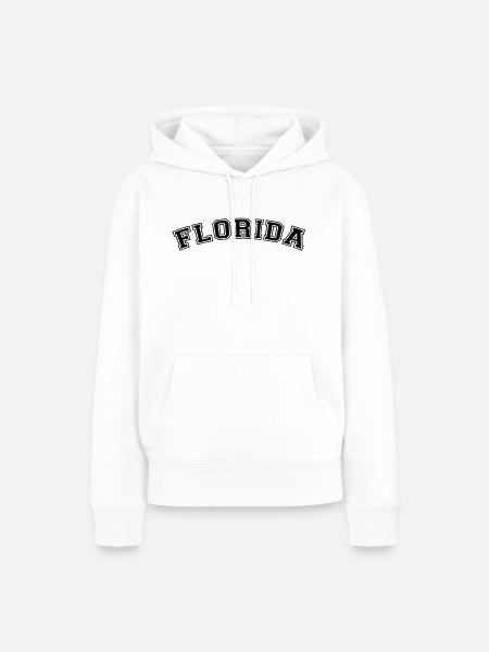 Florida - Frauen Premium Bio Hoodie - Weiß