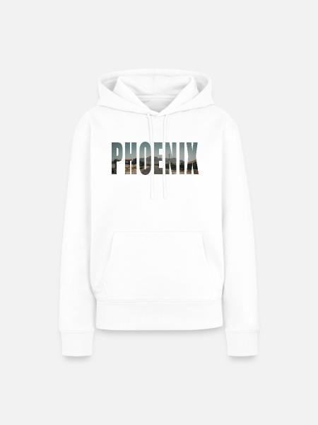 phoenix - Frauen Premium Bio Hoodie - Weiß