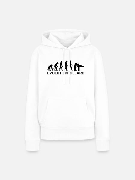 Billard - Frauen Premium Bio Hoodie - Weiß