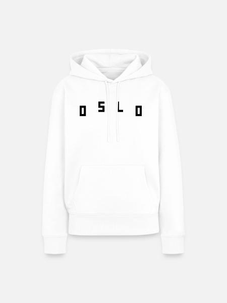 Oslo - Frauen Premium Bio Hoodie - Weiß
