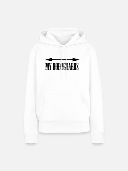 My Bodyguards - Frauen Premium Bio Hoodie - Weiß