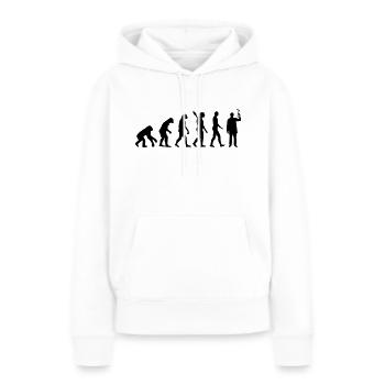 Chemiker - Frauen Premium Bio Hoodie - Weiß - Vorne - Julia (174cm)