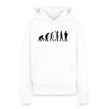 Anwalt - Frauen Premium Bio Hoodie - Weiß - Vorne - Julia (174cm)