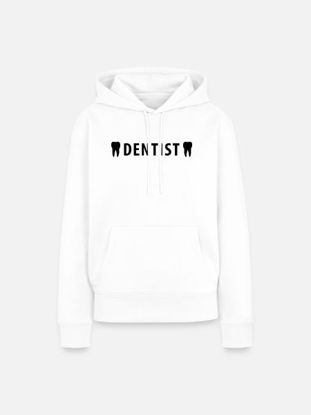 Dentist - Frauen Premium Bio Hoodie - Weiß