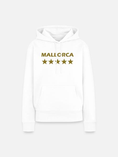 mallorca - Frauen Premium Bio Hoodie - Weiß