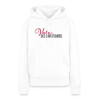 vater des braeutigams - Frauen Premium Bio Hoodie - Weiß - Vorne - Julia (174cm)