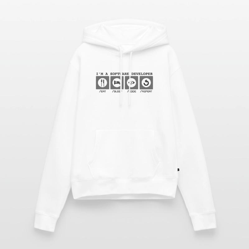 I'm a Software Developer - Softwareentwicklerin Frauen Premium Bio Hoodie