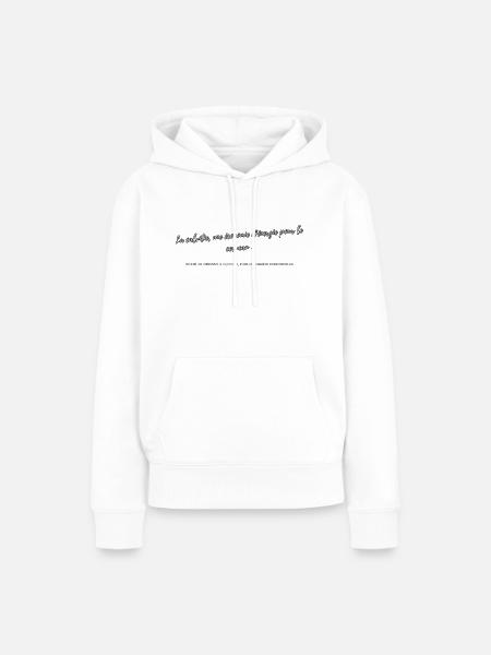 Kahlheit - Frauen Premium Bio Hoodie - Weiß