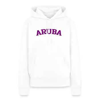 Aruba - Dutch Caribbean - Est. 1499 Caribbean Island - Women’s Premium Organic Hoodie - white - Front - Julia (174cm)