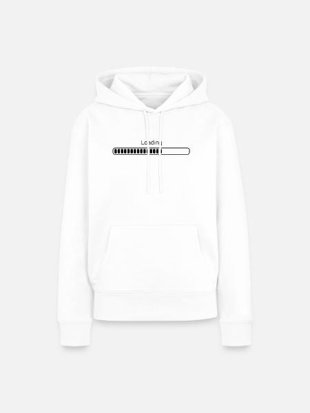 Loading whatever - Frauen Premium Bio Hoodie - Weiß