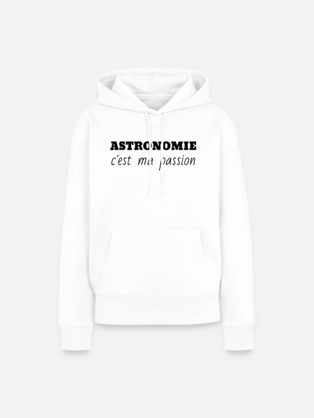 Astronomie / Astronom / Astronomy / Astronomer - Frauen Premium Bio Hoodie - Weiß