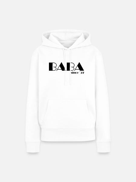 BABA 22 s - Frauen Premium Bio Hoodie - Weiß