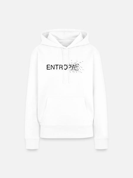Entropie Wärme Physiker Physik Student Nerd Shirt - Frauen Premium Bio Hoodie - Weiß