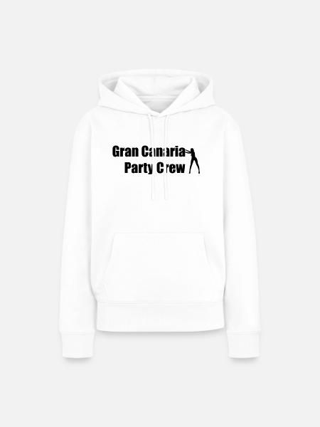 Gran Canaria - Frauen Premium Bio Hoodie - Weiß