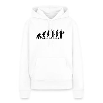 Zauberer - Frauen Premium Bio Hoodie - Weiß - Vorne - Julia (174cm)