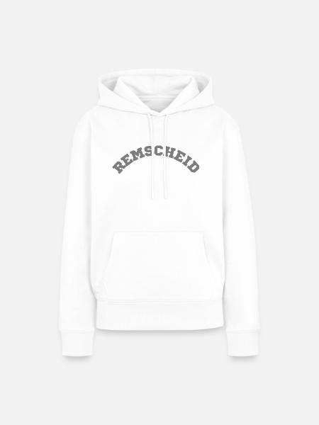 Remscheid - Frauen Premium Bio Hoodie - Weiß