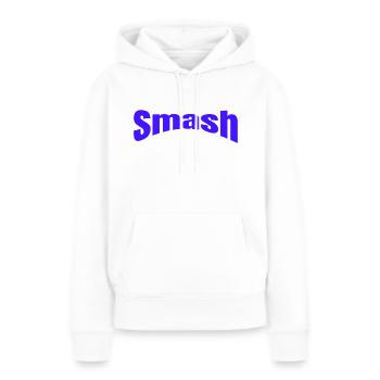 Smash - Frauen Premium Bio Hoodie - Weiß - Vorne - Julia (174cm)