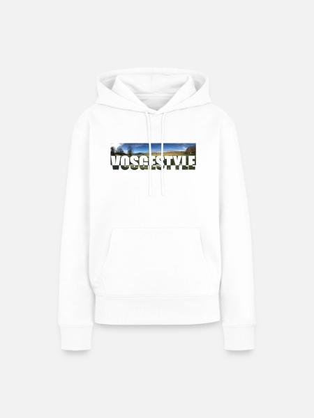 Vogesen-Briefe - Frauen Premium Bio Hoodie - Weiß