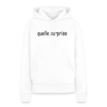 quelle surprise - Frauen Premium Bio Hoodie - Weiß - Vorne - Julia (174cm)