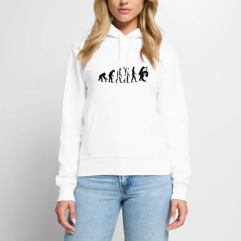 Evolution Dancing Women’s Premium Organic Hoodie