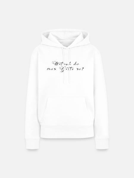 Gotti - Frauen Premium Bio Hoodie - Weiß