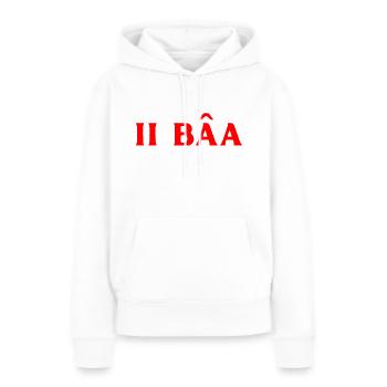 thai sprache - Frauen Premium Bio Hoodie - Weiß - Vorne - Julia (174cm)
