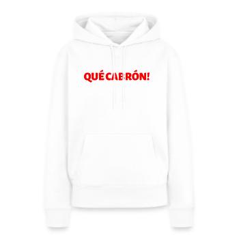 Spanisch Sprache - Frauen Premium Bio Hoodie - Weiß - Vorne - Julia (174cm)