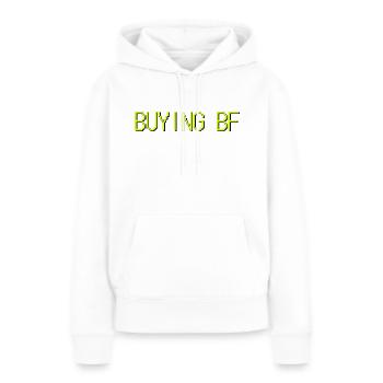 Achat de BF - Sweat à capuche Premium bio Femme - blanc - Devant - Julia (174cm)