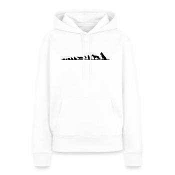 Haustiere - Frauen Premium Bio Hoodie - Weiß - Vorne - Julia (174cm)