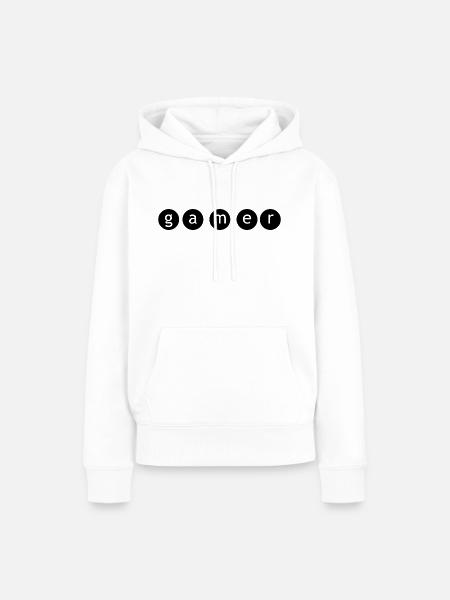 Game Gaming PC - Frauen Premium Bio Hoodie - Weiß