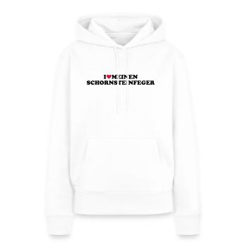 Schornsteinfeger - Frauen Premium Bio Hoodie - Weiß - Vorne - Julia (174cm)