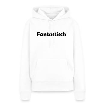 Fantastisch - Frauen Premium Bio Hoodie - Weiß - Vorne - Julia (174cm)