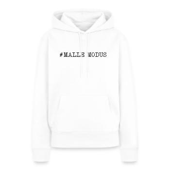 malle modus - Frauen Premium Bio Hoodie - Weiß - Vorne - Julia (174cm)