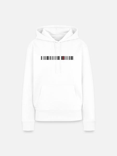 Aydın - Frauen Premium Bio Hoodie - Weiß