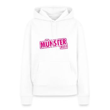 Münster 0251 Vorwahl Telefon NRW - Frauen Premium Bio Hoodie - Weiß - Vorne - Julia (174cm)