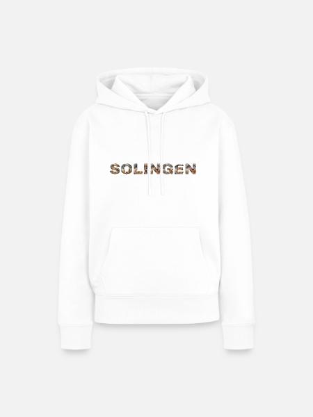 Solingen Hund - Frauen Premium Bio Hoodie - Weiß