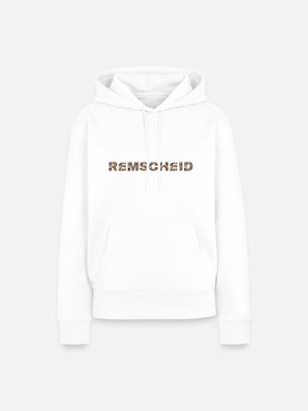 Remscheid Hund - Frauen Premium Bio Hoodie - Weiß