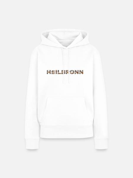 Heilbronn Hund - Frauen Premium Bio Hoodie - Weiß