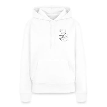 Cat Mom Persian | Perserkatze - Frauen Premium Bio Hoodie - Weiß - Vorne - Julia (174cm)
