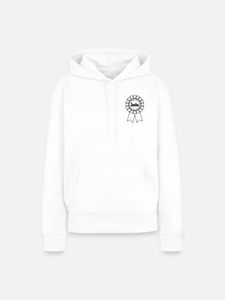 Alte Socke - Frauen Premium Bio Hoodie - Weiß