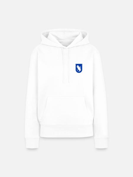 Handschuhsheim Wappen Hendesse - Frauen Premium Bio Hoodie - Weiß