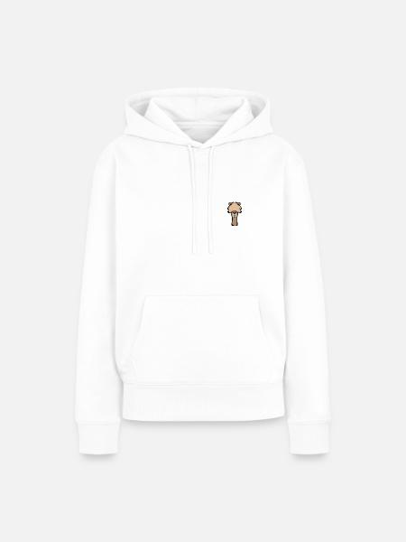 Alpaca - Frauen Premium Bio Hoodie - Weiß