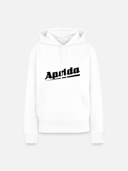 Apolda - Textdesign mit Stadtnamen - Frauen Premium Bio Hoodie - Weiß