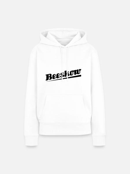 Beeskow - Textdesign mit Stadtnamen - Frauen Premium Bio Hoodie - Weiß