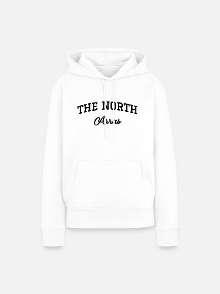DER NORDEN Arras - Frauen Premium Bio Hoodie - Weiß