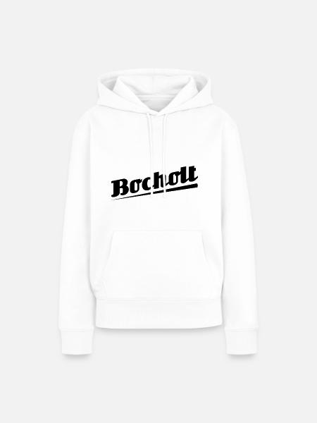 Bocholt - Textdesign mit Stadtnamen - Frauen Premium Bio Hoodie - Weiß