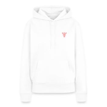 Seien Sie mein Hummer - das Hummer-Logo - Frauen Premium Bio Hoodie - Weiß - Vorne - Julia (174cm)