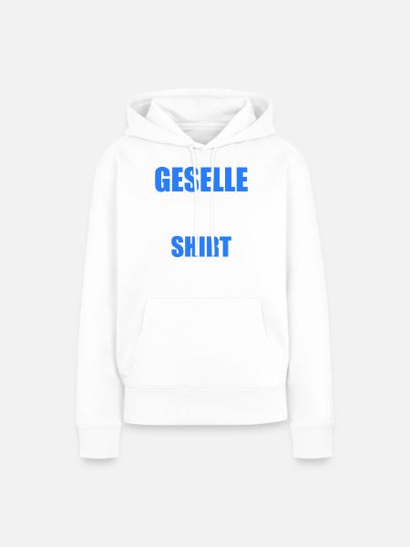 Gesellenbrief Abschluss Geselle 2022 - Frauen Premium Bio Hoodie - Weiß