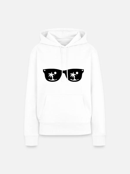 Sonnenbrille - Women’s Premium Organic Hoodie - white