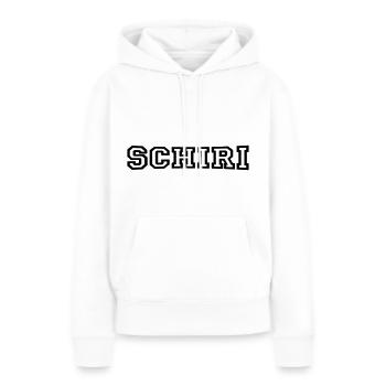 Schiri - Frauen Premium Bio Hoodie - Weiß - Vorne - Julia (174cm)